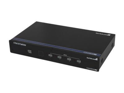 StarTech 4 Port VGA Video Audio Switch with RS232 control VS410RVGAA VGA Interface