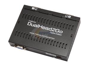matrox DualHead2Go Digital Edition D2G-A2D-IF VGA Interface
