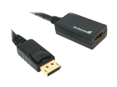 StarTech DisplayPort to HDMI Video Adapter Converter DP2HDMI2 DisplayPort to HDMI Interface