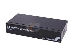 StarTech 2 Port VGA Video Splitter - 250 MHz ST122L VGA Interface