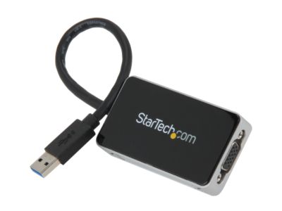 StarTech USB 3.0 to VGA External Video Card Multi Monitor Adapter – 2048x1152 USB32VGAE USB 3.0 to VGA Interface