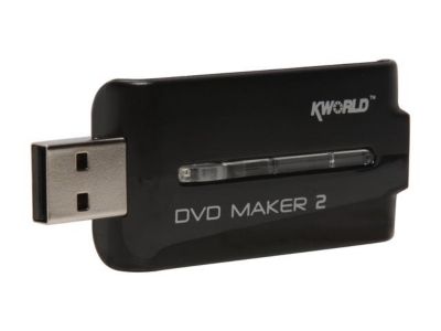 KWorld Video Editing Device DVD Maker 2 USB 2.0 Interface with Cyberlink Power Direct 7 software