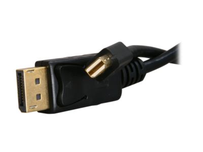 StarTech 3 ft Mini DisplayPort to DisplayPort Adapter Cable MDP2DPMM3 Mini DisplayPort to DisplayPort Interface