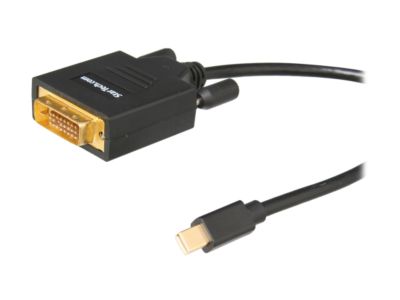 StarTech 6 ft Mini DisplayPort to DVI Cable MDP2DVIMM6 Mini DisplayPort to DVI Interface