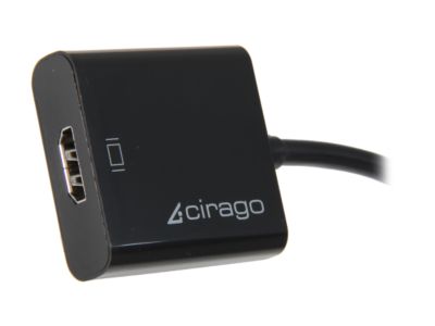 Cirago DisplayPort to HDMI Adapter DPN1031 DisplayPort to HDMI Interface