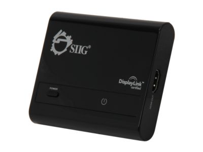 SIIG USB 2.0 to HDMI with Audio JU-HM0112-S1 USB to HDMI Interface