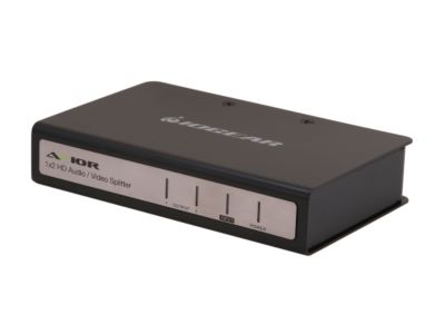 IOGEAR AVIOR 2-Port HD Audio / Video Splitter GHSP8112 HDMI Interface
