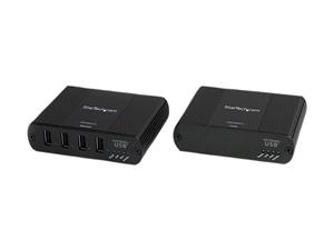 StarTech 4 Port USB 2.0 Extender over Cat5 or Cat6 - Up to 330 ft (100m) USB2004EXT2 USB 2.0 Interface