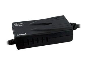 StarTech 6 ft USB DVI External Multi Monitor Video Adapter Cable – M/M USB2DVIMM6 USB to DVI Interface