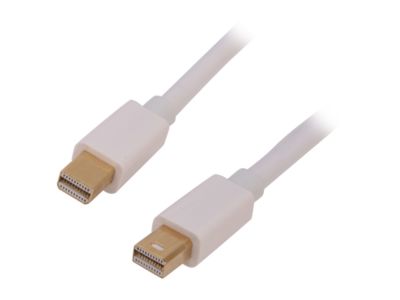 StarTech 1m White Mini DisplayPort Cable - M/M MDPMM1MW Mini DisplayPort Interface