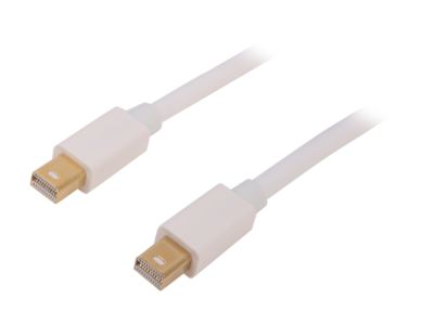 StarTech 2m White Mini DisplayPort Cable - M/M MDPMM2MW Mini DisplayPort Interface