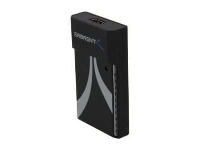 SABRENT Multi-display USB 2.0 To HDMI Or DVI Adapter (Link Up To 6 Additional Displays) USB-HDRD USB to HDMI Interface