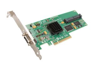 LSI SAS3442E-R PCI Express SATA / SAS Controller Card Single Pack
