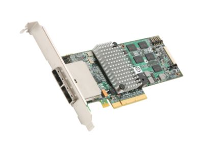 LSI MegaRAID SATA/SAS 9280-8e 6Gb/s PCI-Express 2.0 w/ 512MB onboard memory RAID Controller Card, Single