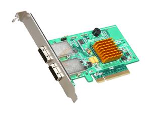 HighPoint RocketRAID 2722 PCI-Express 2.0 x8 Low Profile SATA / SAS RAID Controller Card