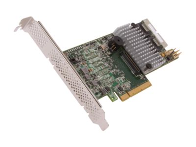 LSI LSI00295 PCI-Express 2.0 x8 Low Profile SATA / SAS MegaRAID SAS 9266-8i RAID Controller - Single