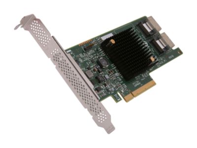 LSI LSI00302 PCI-Express 3.0 x8 Low Profile SATA / SAS 9207-8i Controller Card Kit