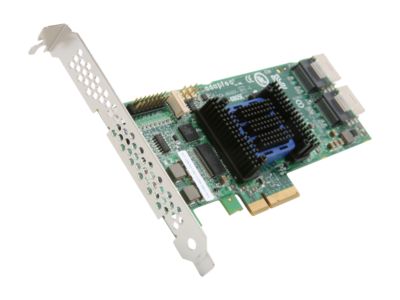 Adaptec RAID 6805E 2271800-R 6Gb/s SATA/SAS 8 Internal Ports w/ 128MB Cache Memory Controller Card, Kit