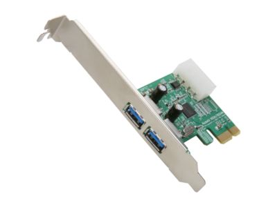 HighPoint RocketU 1022A PCI-Express 2.0 x1 Low Profile USB 3.0 Controller Card