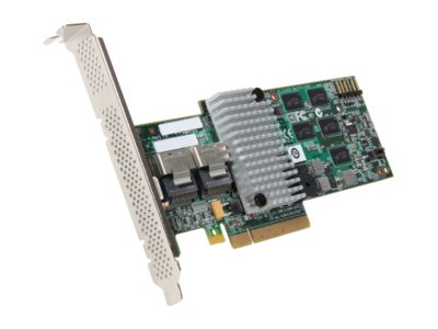 Intel RAID SAS/SATA 8 internal port w/ 512MB cache memory PCI-E 2.0 x8 Controller Card (RS2BL080)