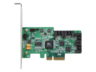 HighPoint RocketRAID 640 PCI-Express 2.0 x4 SATA III (6.0Gb/s) Controller Card