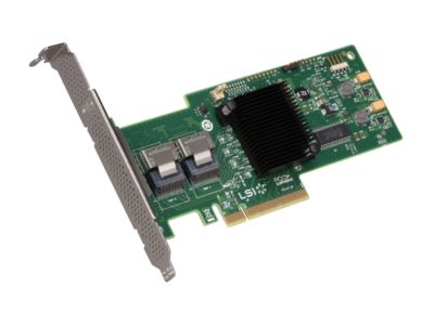LSI MegaRAID Internal Low-Power SATA/SAS 9240-8i 6Gb/s PCI-Express 2.0 RAID Controller Card, Kit