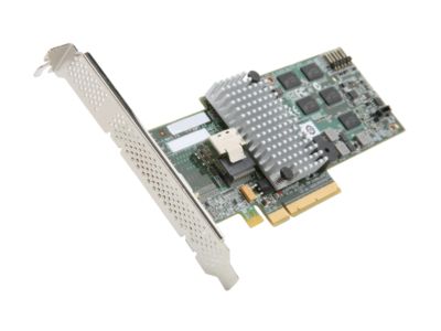 Intel RAID SAS/SATA 4 internal port w/ 512MB cache memory PCI-E 2.0 x8 Controller Card (RS2BL040)