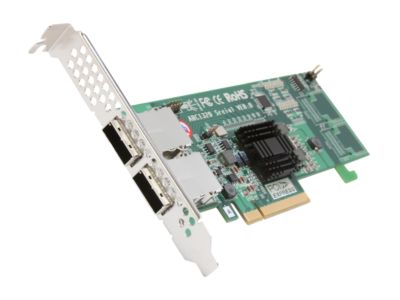 areca ARC-1320-8X PCIe 2.0 x8 Lanes MD2 Low Profile SAS 8 Ports PCIe 2.0 6Gb/s SAS Host Adapter