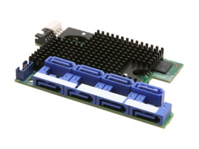 Intel Integrated Server RAID Controller Module SAS/SATA 8 internal ports (AXXRMS2LL080)