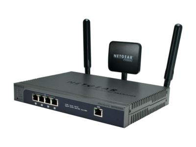 NETGEAR SRXN3205-100NAS Wireless-N VPN Firewall LAN-to-WAN: 60 Mbps Connections: 20,000 concurrent sessions VPN throughput: 20 Mbps