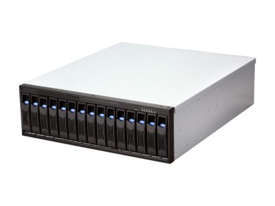 Habey DS-1520N Hardware RAID 0/1/3/5/10/JBOD/CLONE on each group for up to 5 drives, 3 groups total, on-line auto rebuild at 200GB/hr 15 x hot-swap SAS/SATA 3.5" Drive Bays 3U Rackmount 15-bay SATA Direct Attached Storage Array with Hardwar - OEM