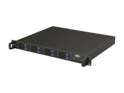SANS DIGITAL AccuSTOR AS108X JBOD Mini-SAS (1200 Gbps) 1U 8 Bay 2.5 Rackmount SAS / SSD / SATA to 2 x mini-SAS (SFF8088) JBOD Storage
