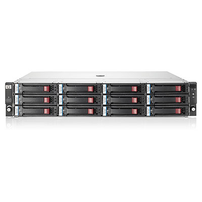 HP StorageWorks D2600 BV899A 12 3.5" Drive Bays w/12 1TB 6G SAS 7.2K LFF Dual Port MDL HDD 12 TB Bundle