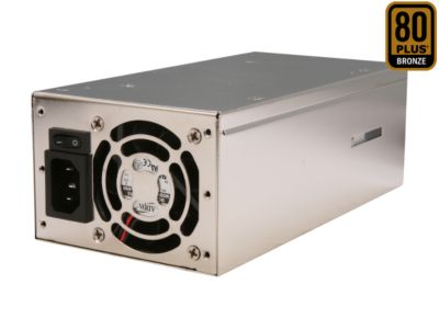 Athena Power AP-U2ATX35P8 20+4Pin 350W Single 2U IPC Server Power Supply - 80PLUS bronze - OEM