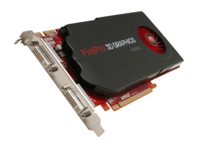 ATI 100-505682 FirePro V5800 1GB 128-bit GDDR5 PCI Express 2.1 x16 CrossFire Supported Workstation Video Card