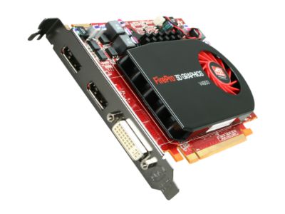ATI 100-505606 FirePro V4800 1GB GDDR5 PCI Express 2.0 x16 Workstation Video Card