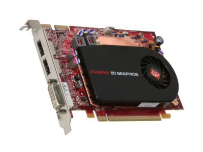 ATI 100-505559 FirePro V3750 256MB 128-bit GDDR3 PCI Express 2.0 x16 Workstation Graphics Accelerator - OEM