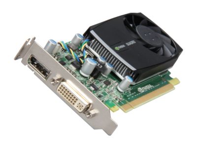 PNY VCQ400-PB Quadro 400 512MB 64-bit DDR3 PCI Express 2.0 x16 Low Profile Workstation Video Card