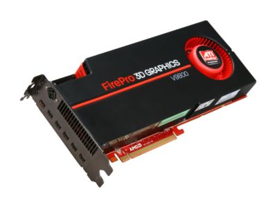 ATI 100-505602 FirePro V9800 4GB 256-bit GDDR5 PCI Express 2.1 x16 CrossFire Supported Workstation Video Card