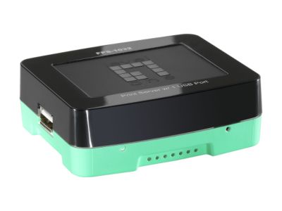 LevelOne FPS-1032 Mini Print Server with 1 USB 2.0 Port