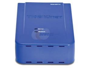 TRENDnet TEW-MP1U Wireless 1-Port Multi-Function Print Server Wired: IEEE 802.3 10Base-T, IEEE 802.3u 100Base-TX Wireless: IEEE 802.11b/g USB 2.0, 1.1 Compliant USB Type A Port