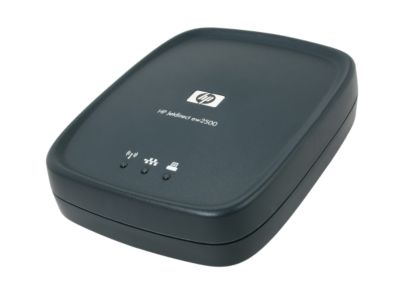 HP J8021A Jetdirect ew2500 802.11b/g Wireless Print Server 802.11b / g, RJ45 USB 2.0