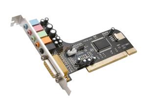 StarTech PCISOUND5CH 5.1 Channels 24-bit 48KHz PCI Interface Sound Card