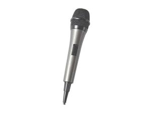The Singing Machine SMM-205 Wired Professional Microphone (6.3mm Plug & 3.5mm Adapter)