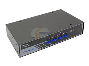 TRENDnet TK-401R 4-Port PS/2 Rack Mount KVM Switch