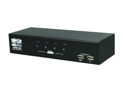 TRIPP LITE B006-VU4-R 4-Port Desktop KVM Switch