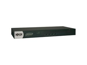 TRIPP LITE B042-004 4-Port 1U Rackmount USB/PS2 KVM Switch with On-Screen Display