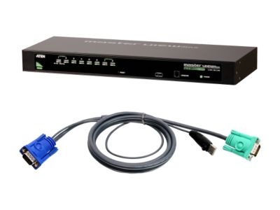 ATEN CS1308KIT 8-port USB/PS2 KVM Switch w/8 USB Cables