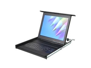 Avocent ECS17KMM16-001 1U 17-inch LCD Console Tray with Integrated Digital 16-port KVM over IP switch