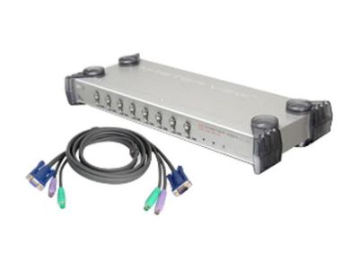ATEN CS9138KIT 8 Port KVM Switch w/ cables kit